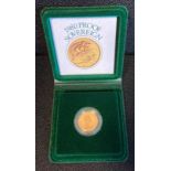 A Royal Mint 1980 Gold Proof Sovereign