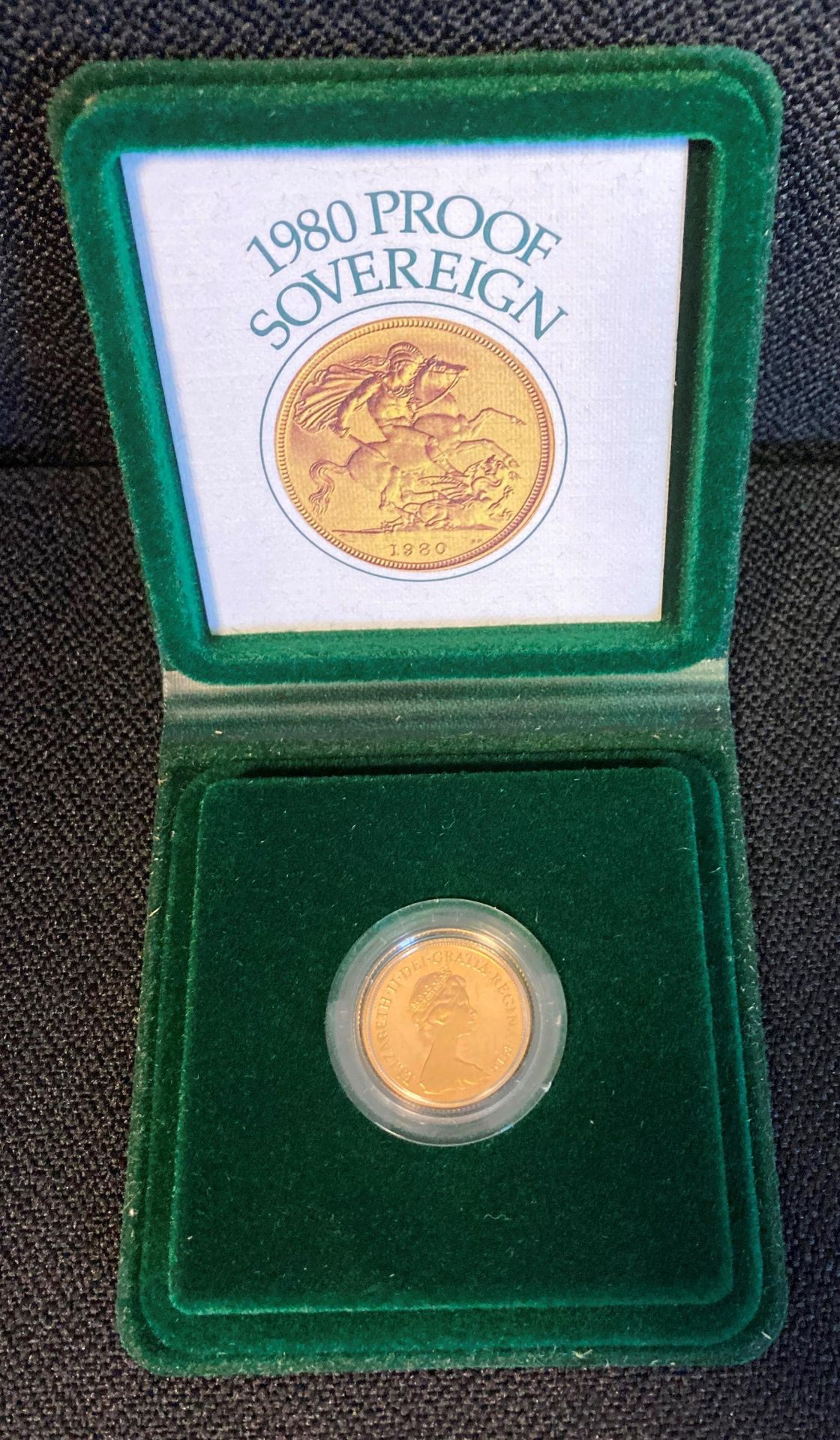 A Royal Mint 1980 Gold Proof Sovereign