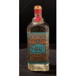 A bottle of Glockengasse No 4711 blue and gold eau de cologne double - seal broken