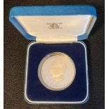 A Tuvalu 1981 Proof Ten Dollars Silver Coin,