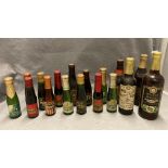 A small collection of vintage bottles of beer - Worthington White Shield,