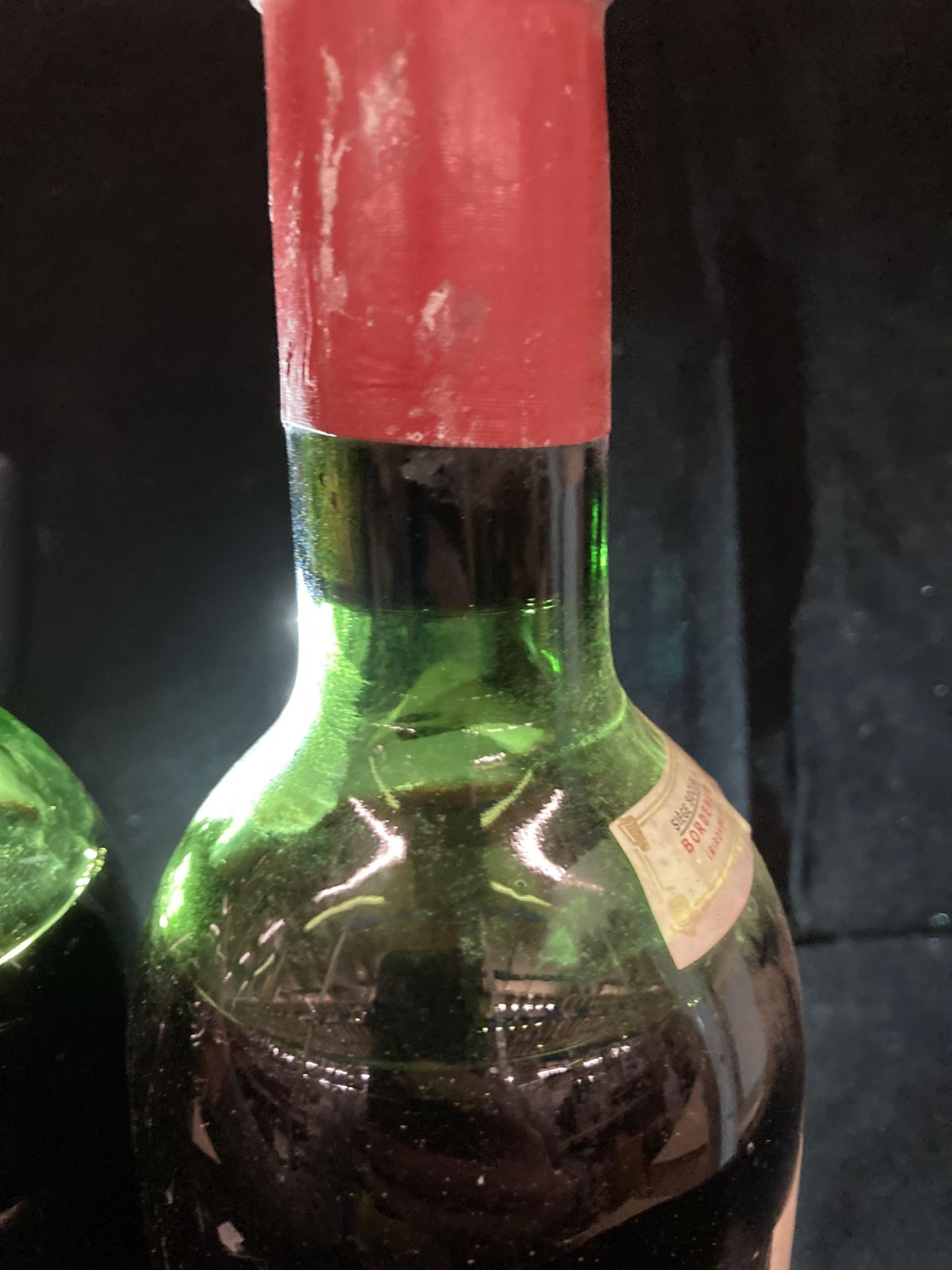 Two 75cl bottles of 1962 Chateau Mouton Rothschild No 115485 and 109768 - advised stored cellared - Image 6 of 12