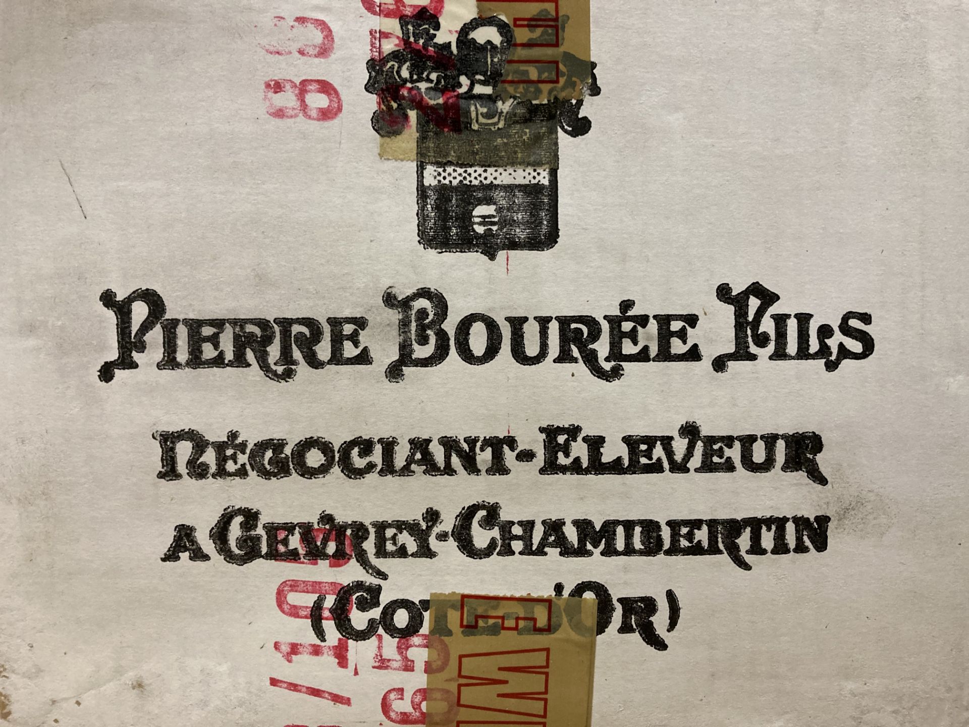 Twelve 75cl bottles of 1985 Pierre Bouree Fils Regociant - Eleveus A Gevrey - Chamberlin Pernard - - Image 5 of 5