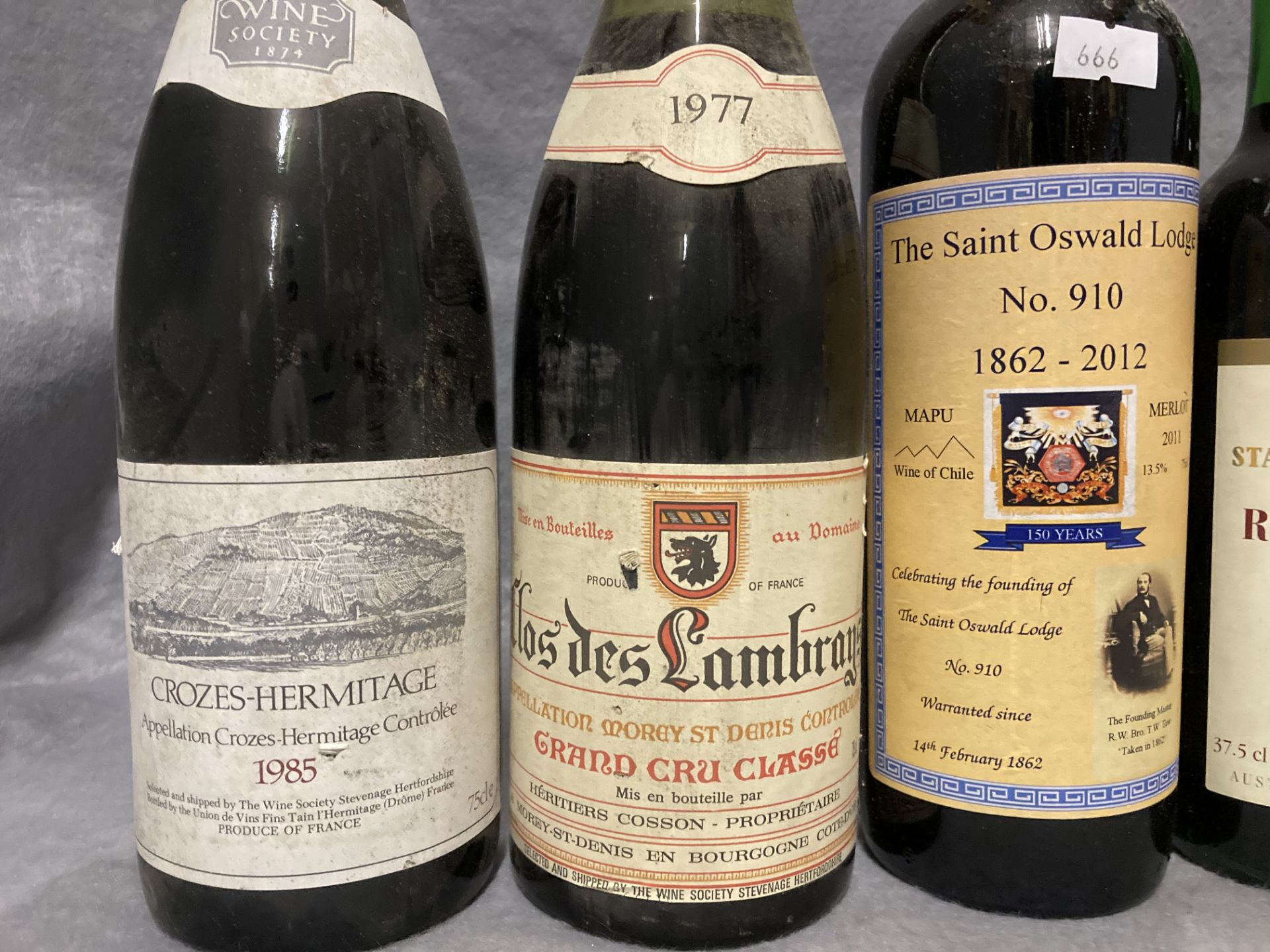 A collection of six bottles of red wine - 75cl. - Image 2 of 3