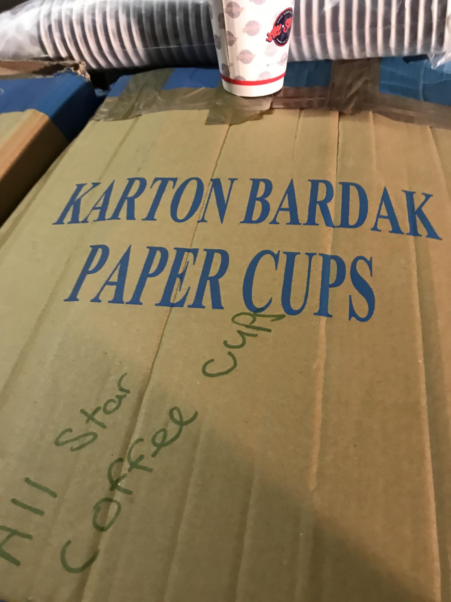 Contents to pallet - thirteen cartons of All Stars coffee cups (Collect from Huddersfield) *Please - Image 2 of 3