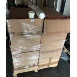 Contents to pallet - twelve cartons of Shilma printed ice cream cups.
