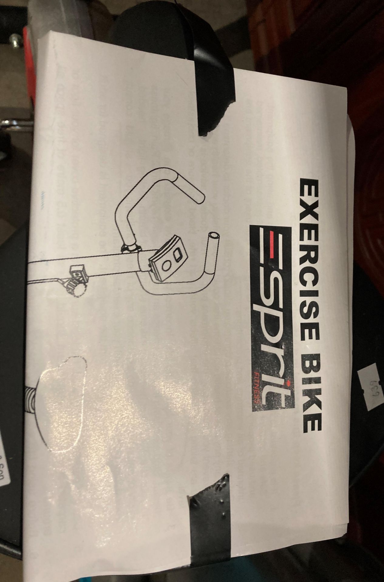 An Esprit Fitness XLR-8 exercise bike - unused - Bild 2 aus 2