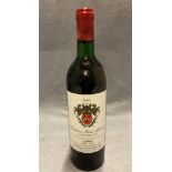 Twelve 75cl bottles of Chateau Haut Matrus Louis Lafage Saint-Emilion 1985 red wine - advised