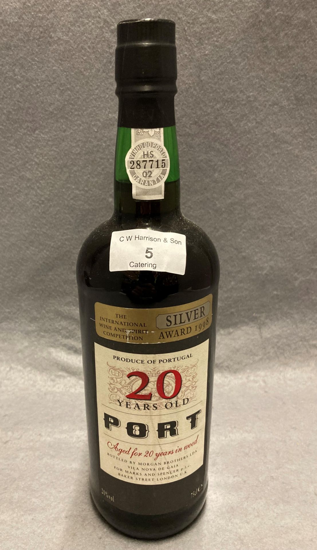 One 75cl bottle of St.