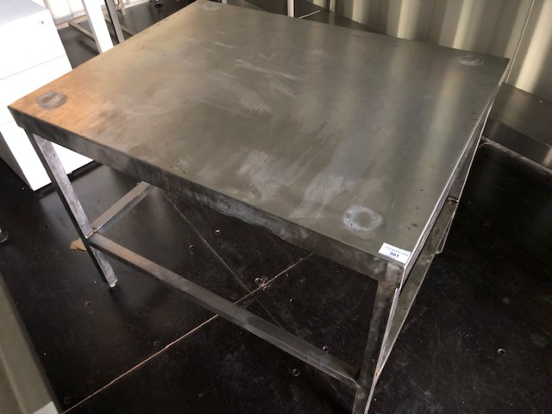 Stainless steel stand/prep table,