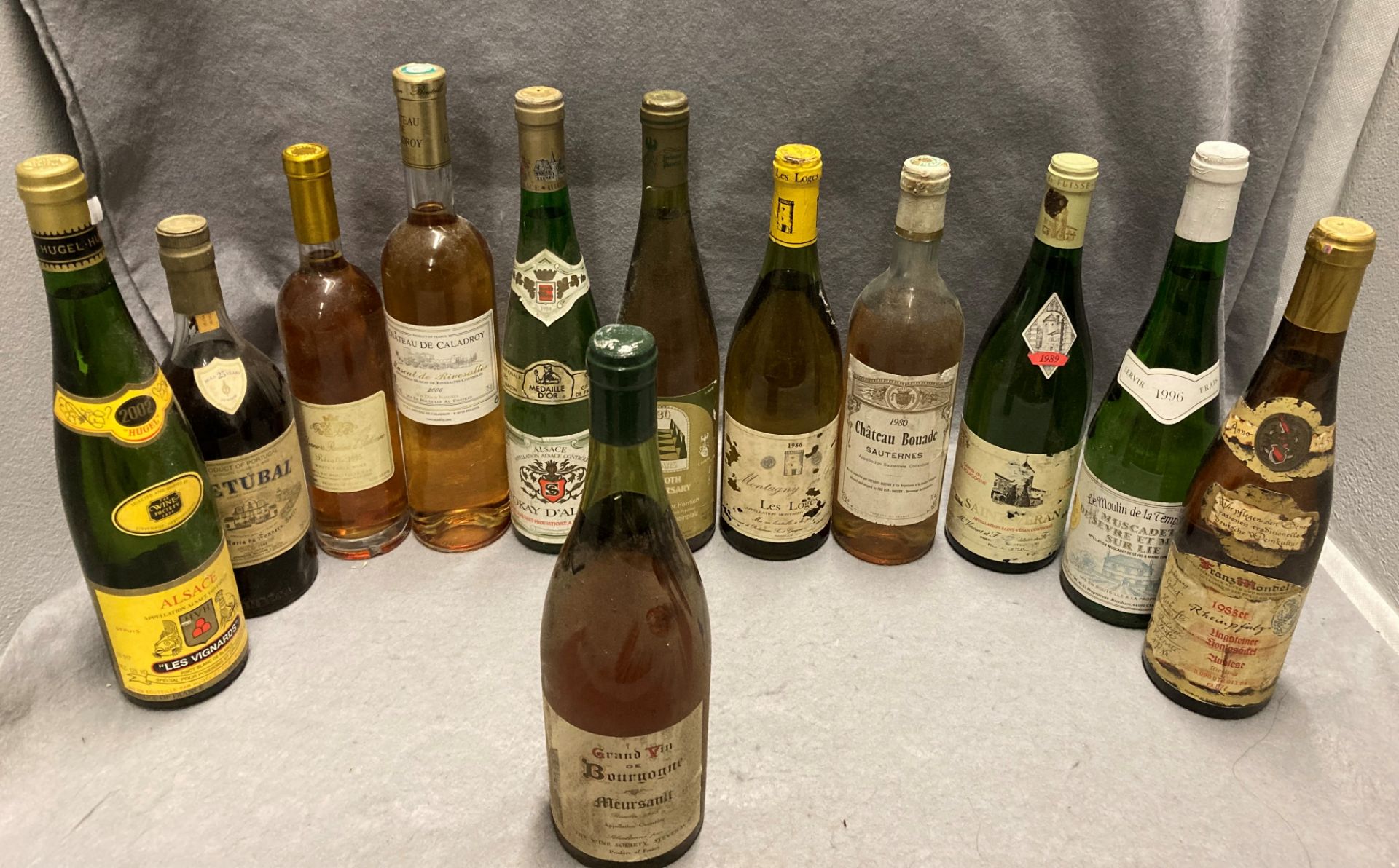 A selection of 12 mainly 75cl bottles of German,