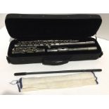 Windsor Flute in black carrying case,