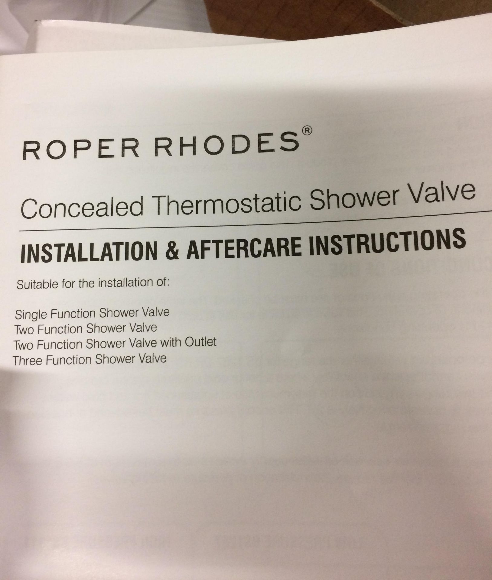 Roper Rhodes Elate dial function shower system with concealed thermostatic shower valve (SVSET91) - Image 2 of 3