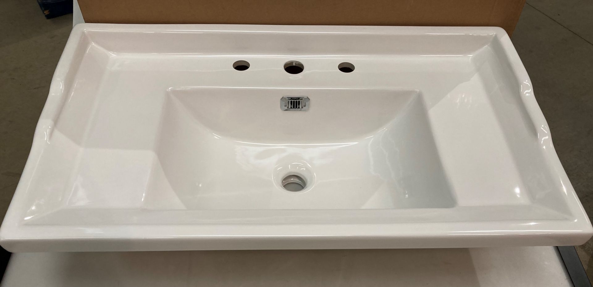 2 x 800mm traditional basin 3T/H size 820mm x 480mm x 220mm