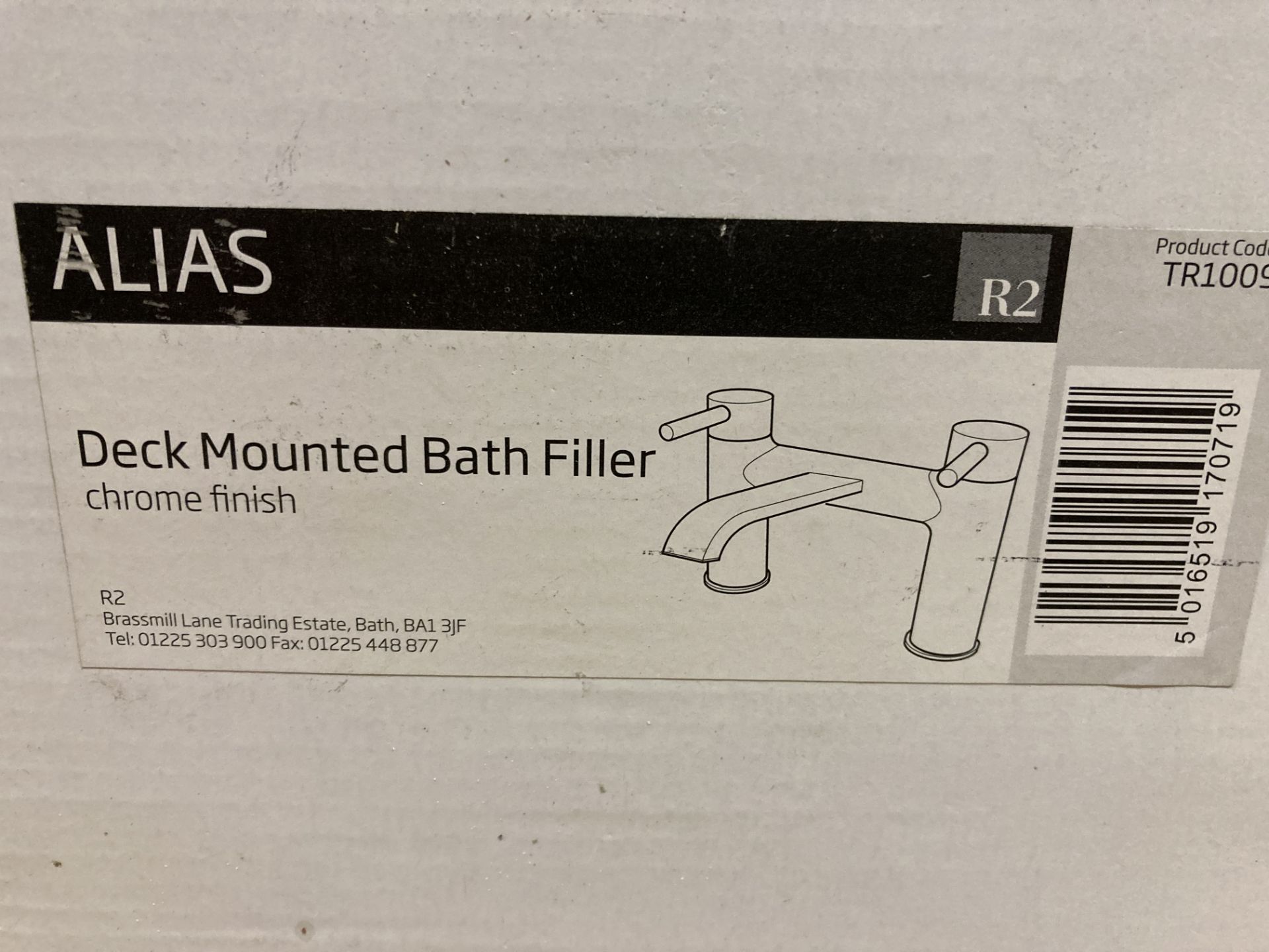2 x Alias deck mounted bath fillers, - Image 2 of 2