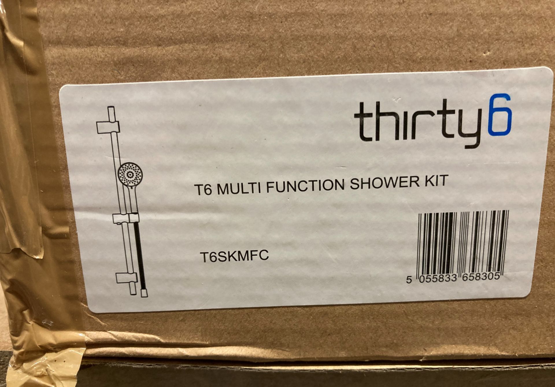 Thirty 6 T6 multi function shower kit