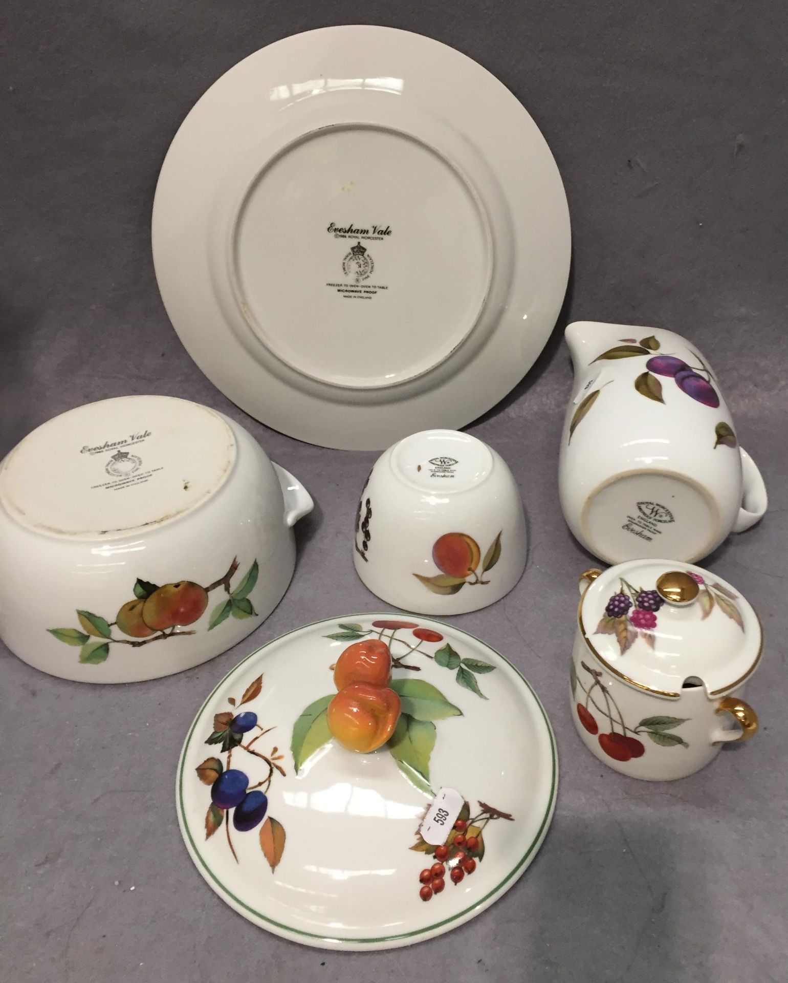 14 pieces of Royal Worcester 10 x Evesha - Image 2 of 3