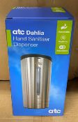 24 x ATC Dahlia Automatic Hand Soap/Sanitiser Dispensers - (New, boxed Stock) - Infrared Activation,