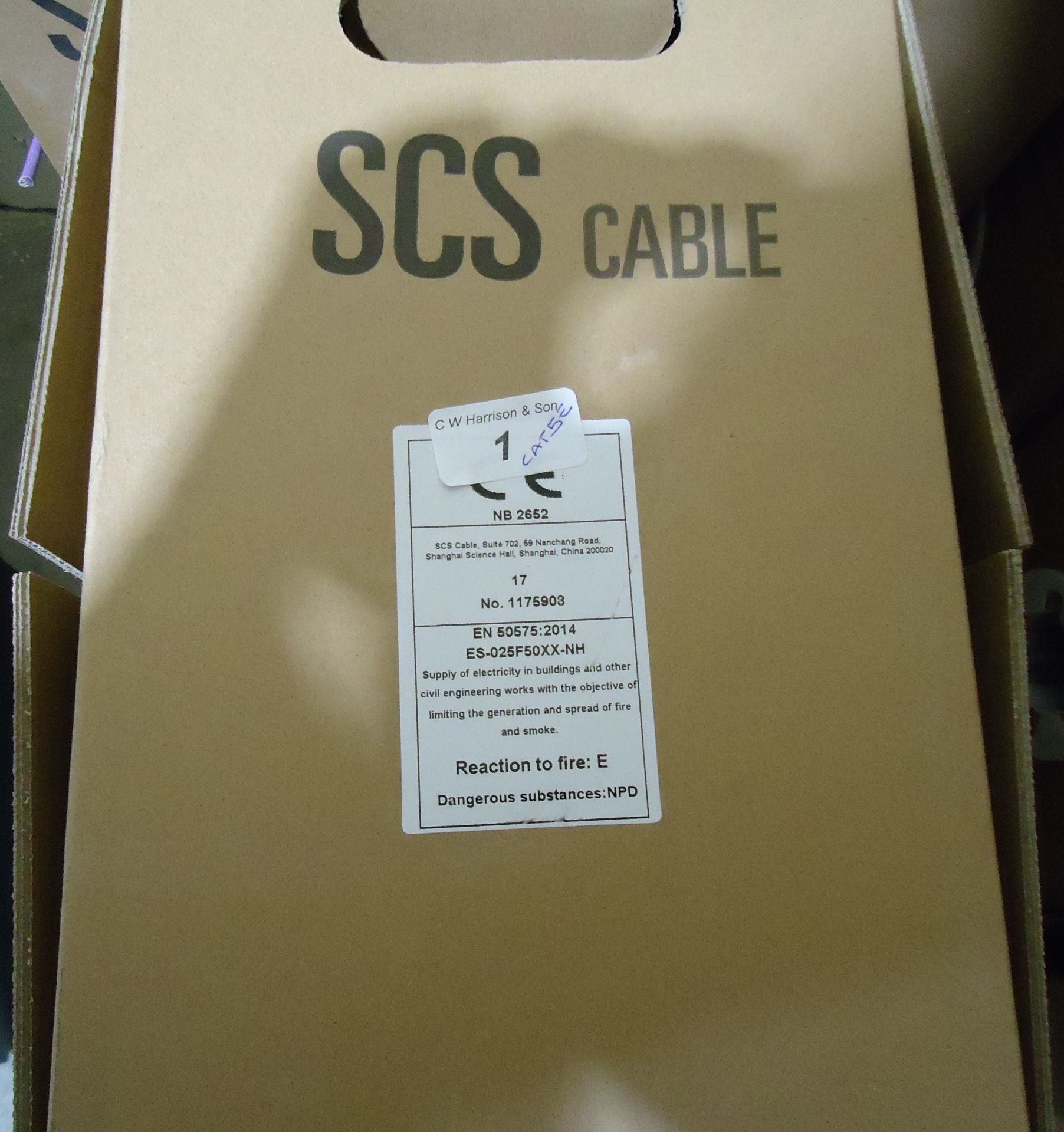 305M CAT5E LSF VIOLET CABLE