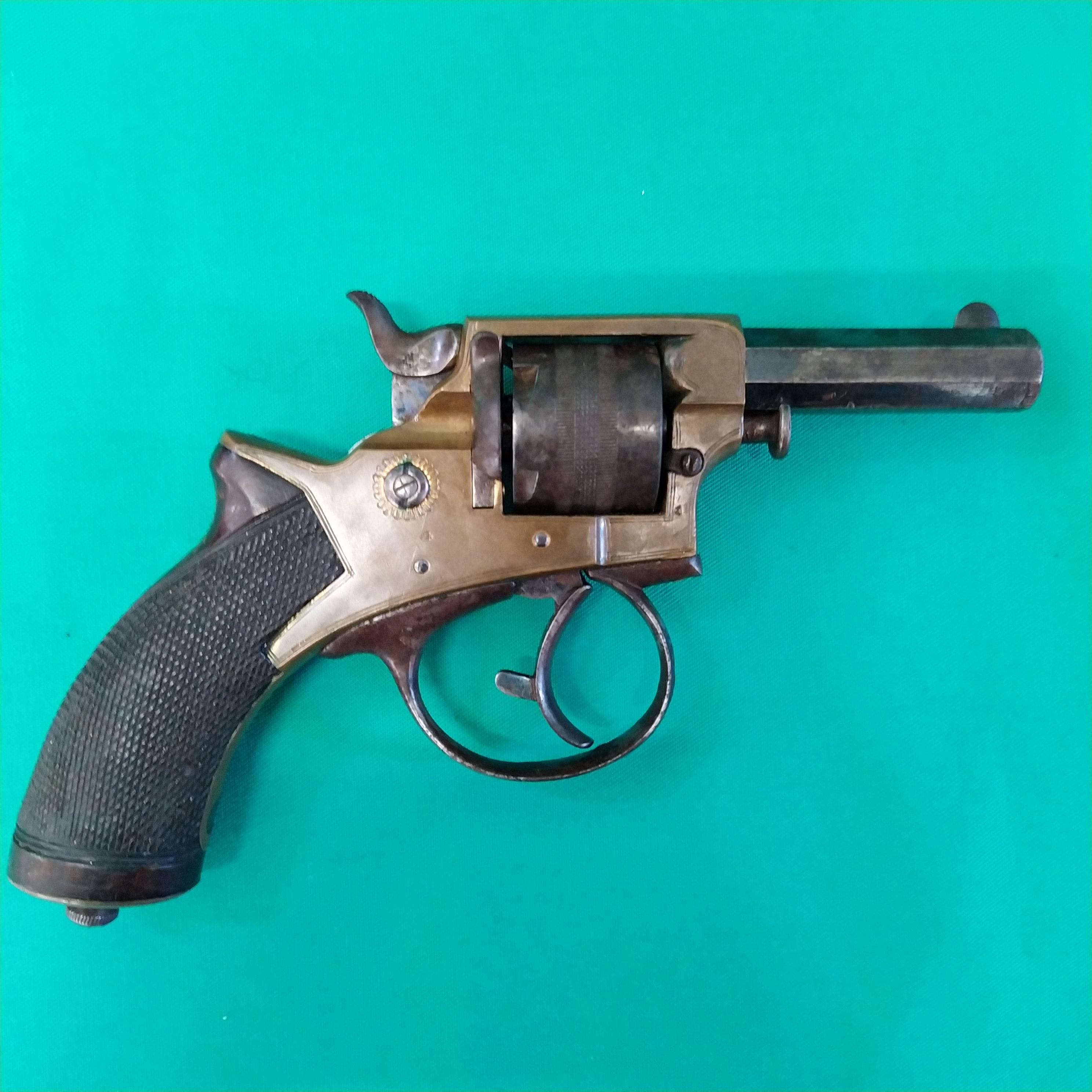 A Tranters patent five shot revolver in .297" rim fire (English version of U.S.A. . - Image 3 of 5