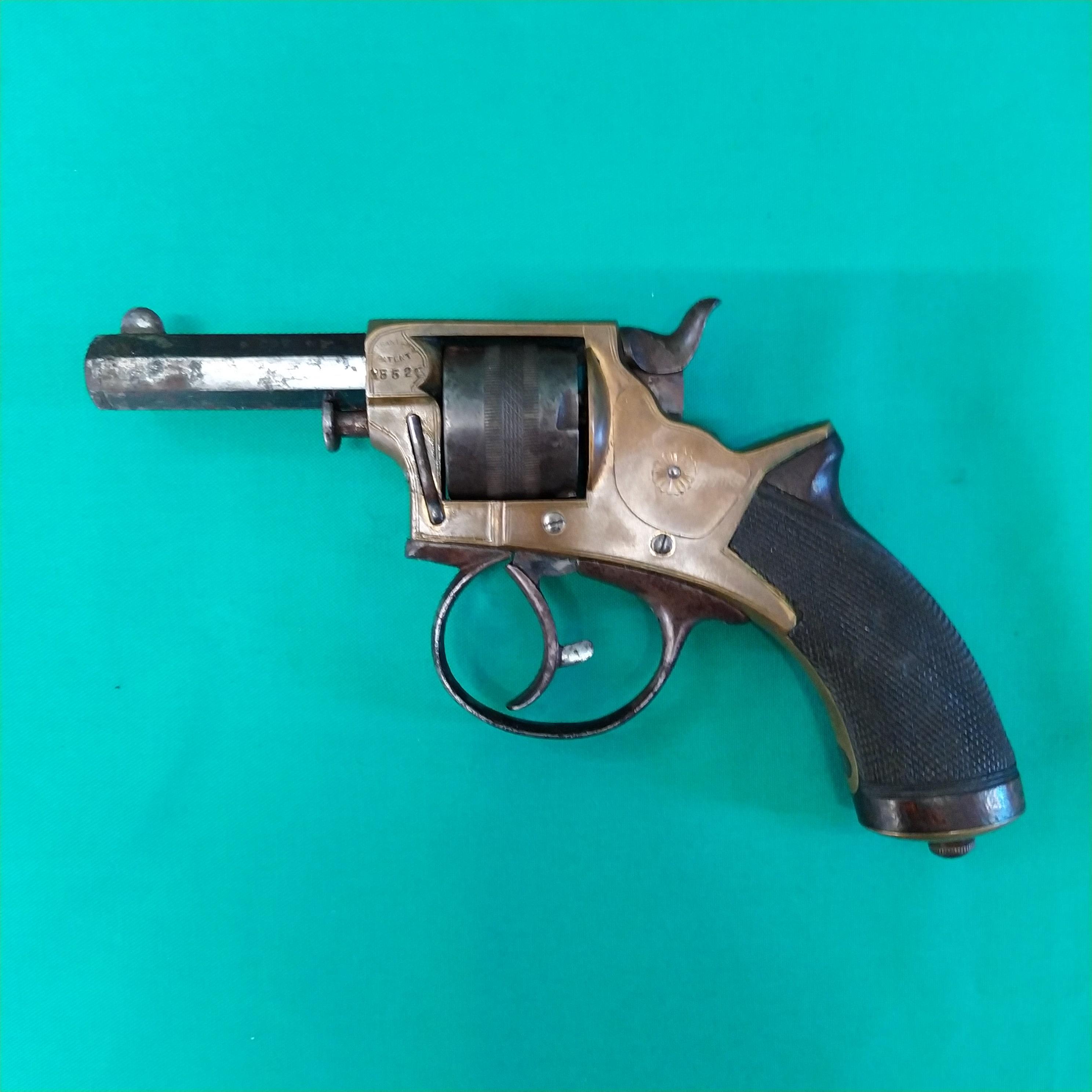 A Tranters patent five shot revolver in .297" rim fire (English version of U.S.A. . - Image 2 of 5