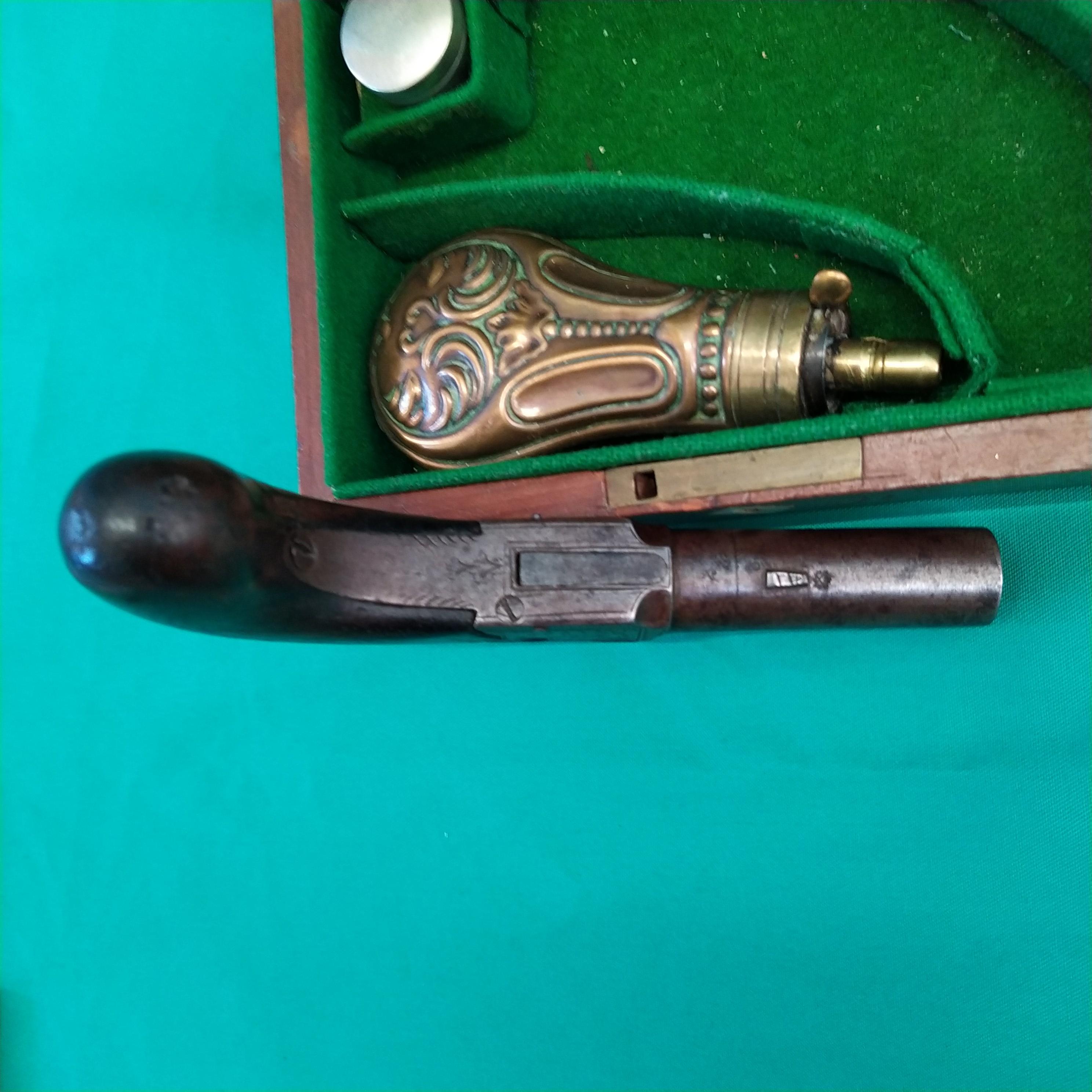 A percussion pocket pistol by Adkin of Bungay (1823-70-94), - Image 3 of 5