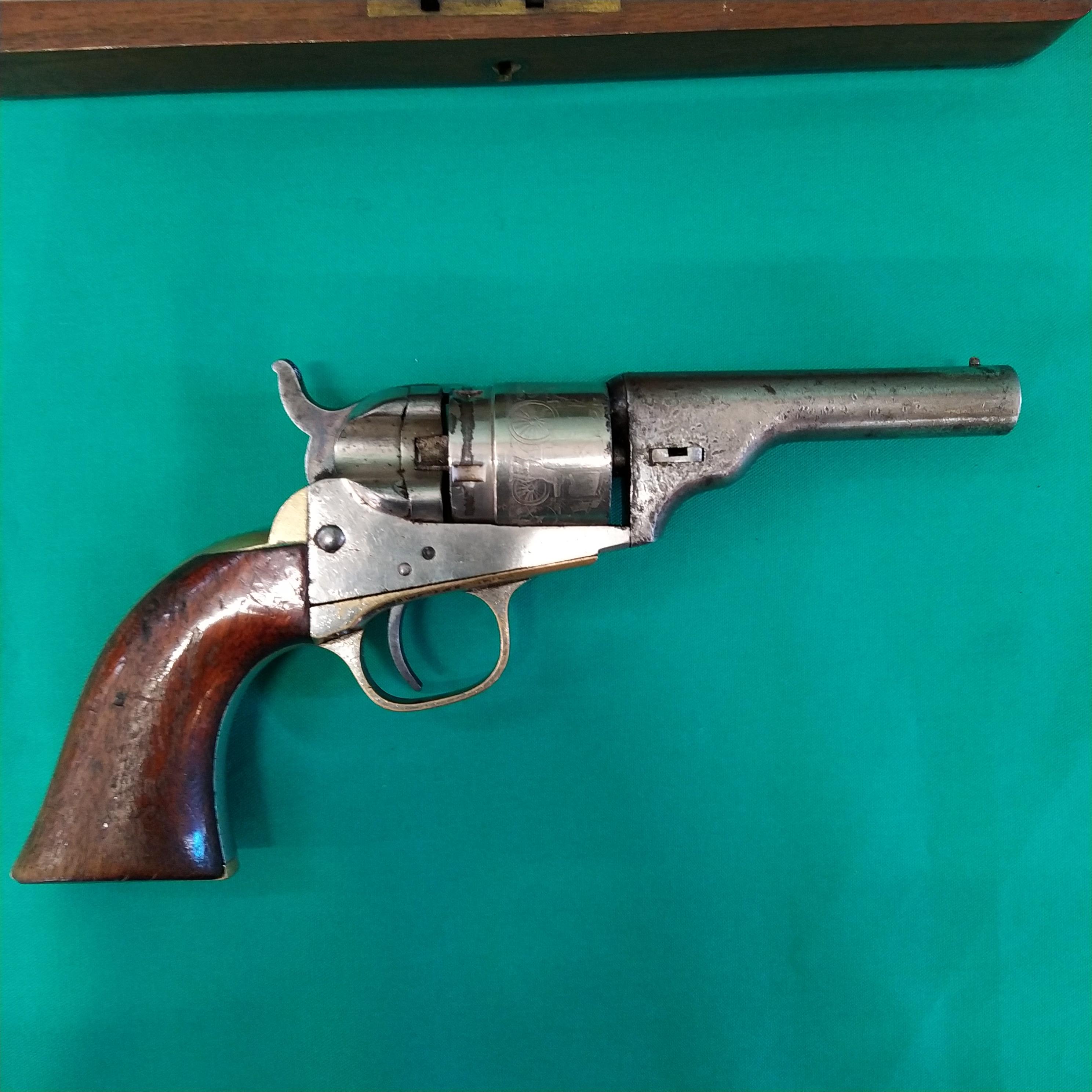 A Colt revolver with a 3 1/2" round (cartridge) barrel in . - Image 2 of 5