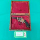 A Tranters patent five shot revolver in .297" rim fire (English version of U.S.A. .
