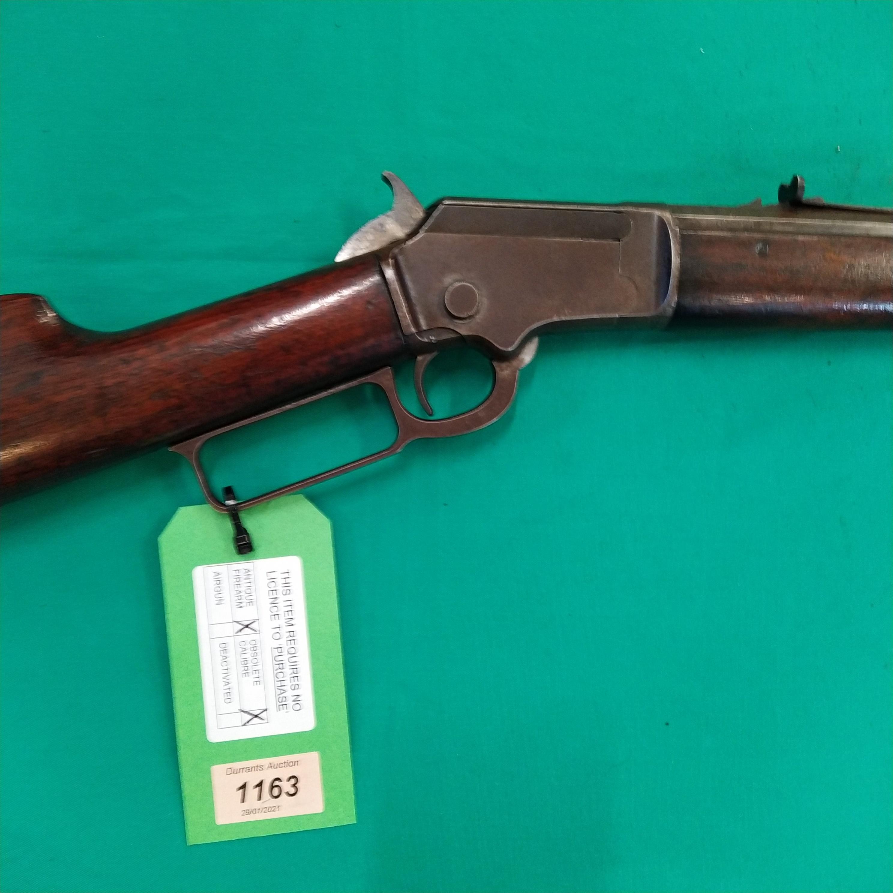 A Marlin model 1892 lever action rifle in . - Image 2 of 3