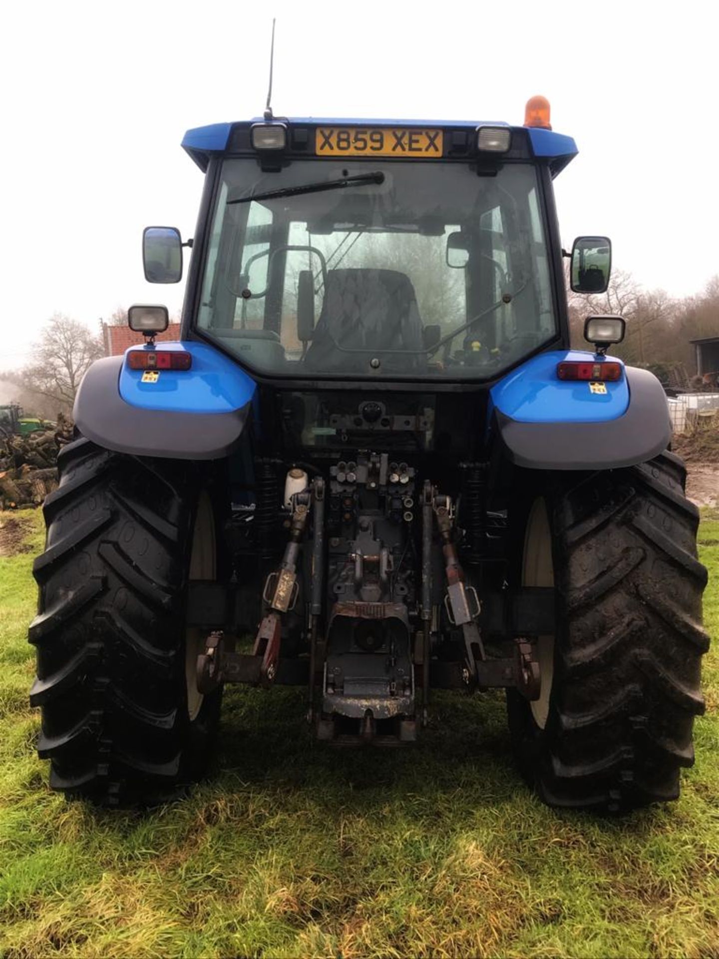 New Holland TM165 Tractor, 2000, Reg: X859 XEX, diesel, Hours: 3,972, - Image 2 of 10