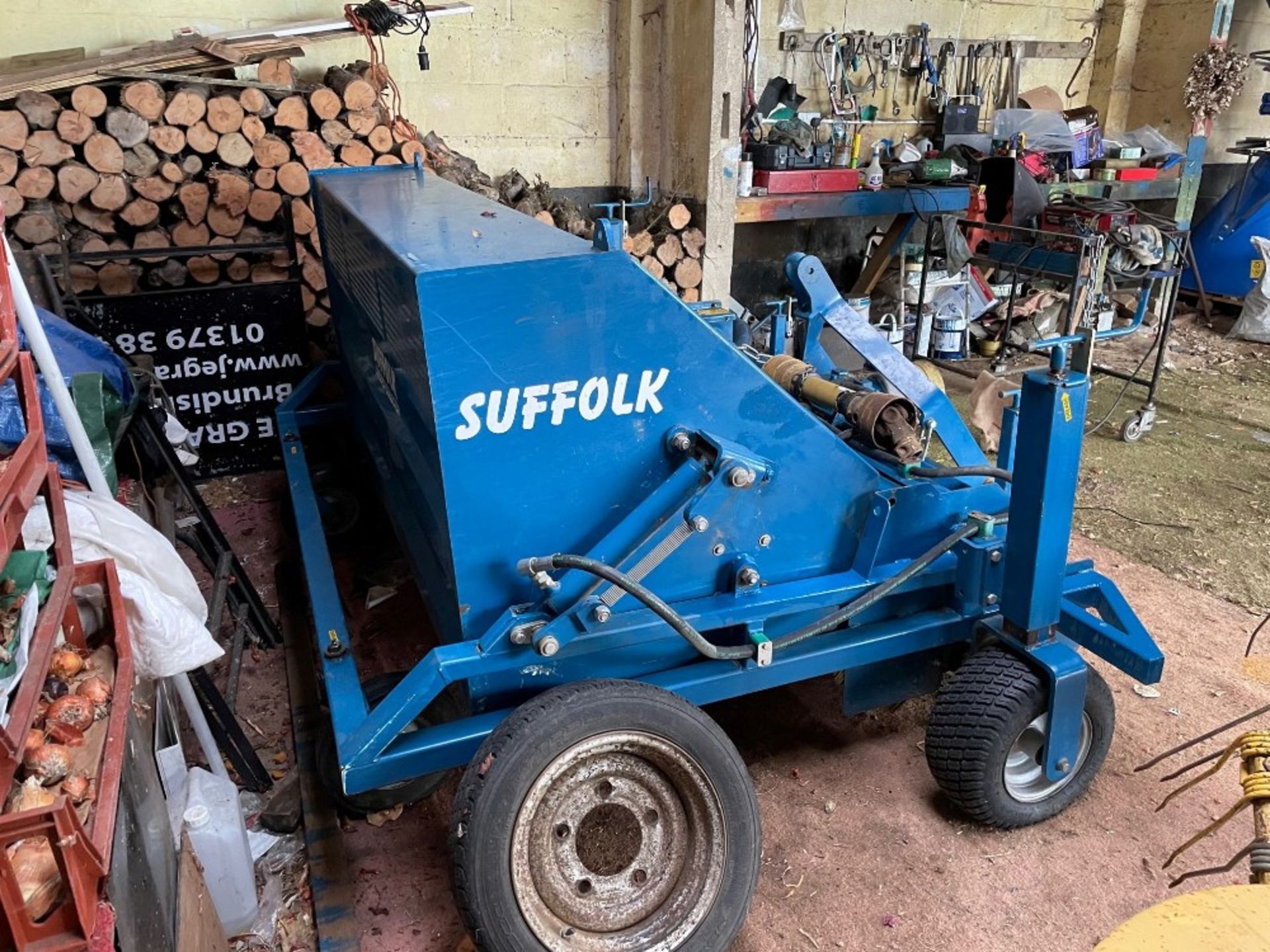 Suffolk Sweeper Collector - Second hand approx. 5 years old. Stored near Woodbridge, Suffolk. - Image 2 of 2