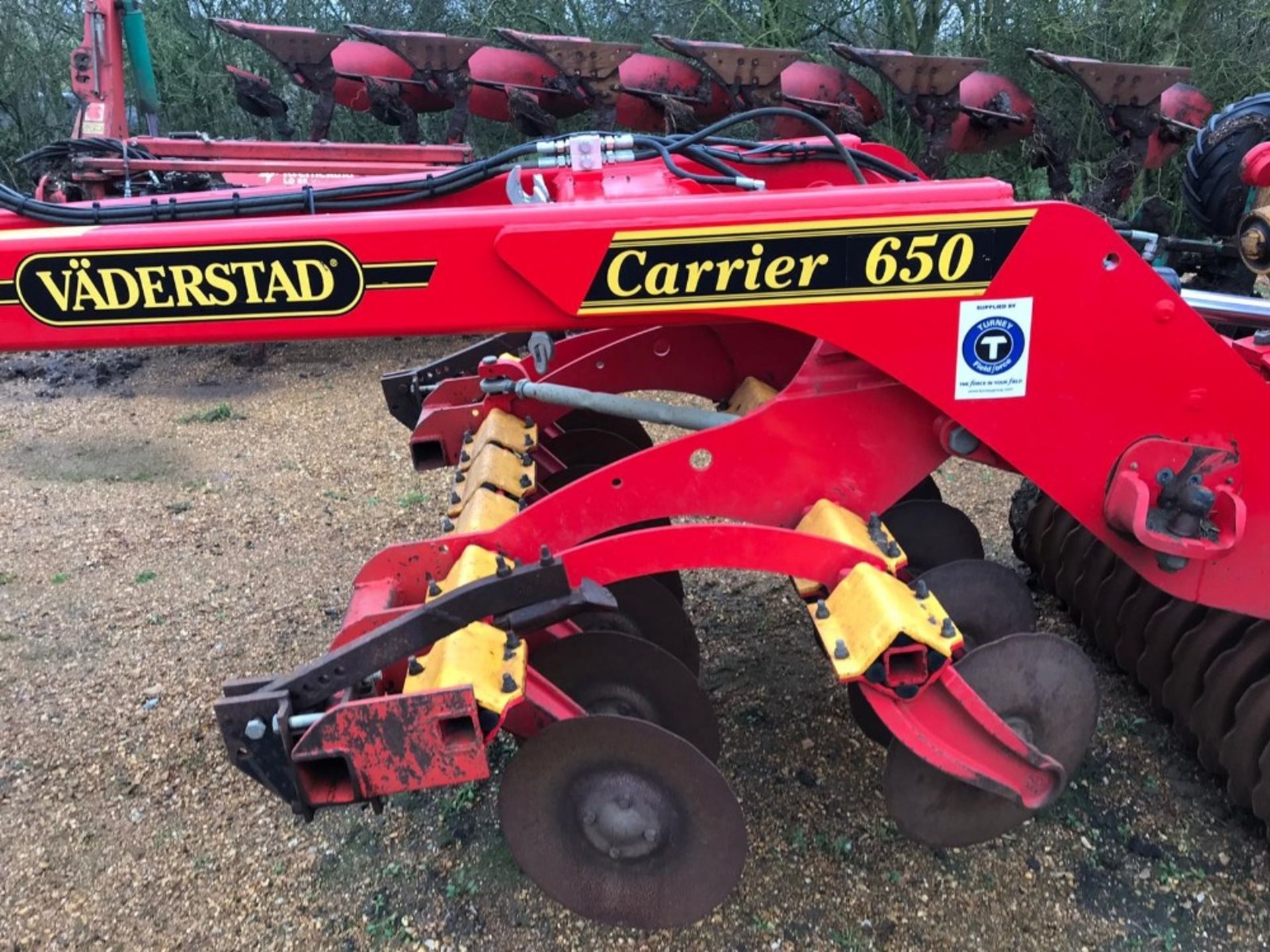 2014 Vaderstad Carrier CR 650 trailed disc cultivator - 6.5m working width, 2.5m transport width. - Image 3 of 5