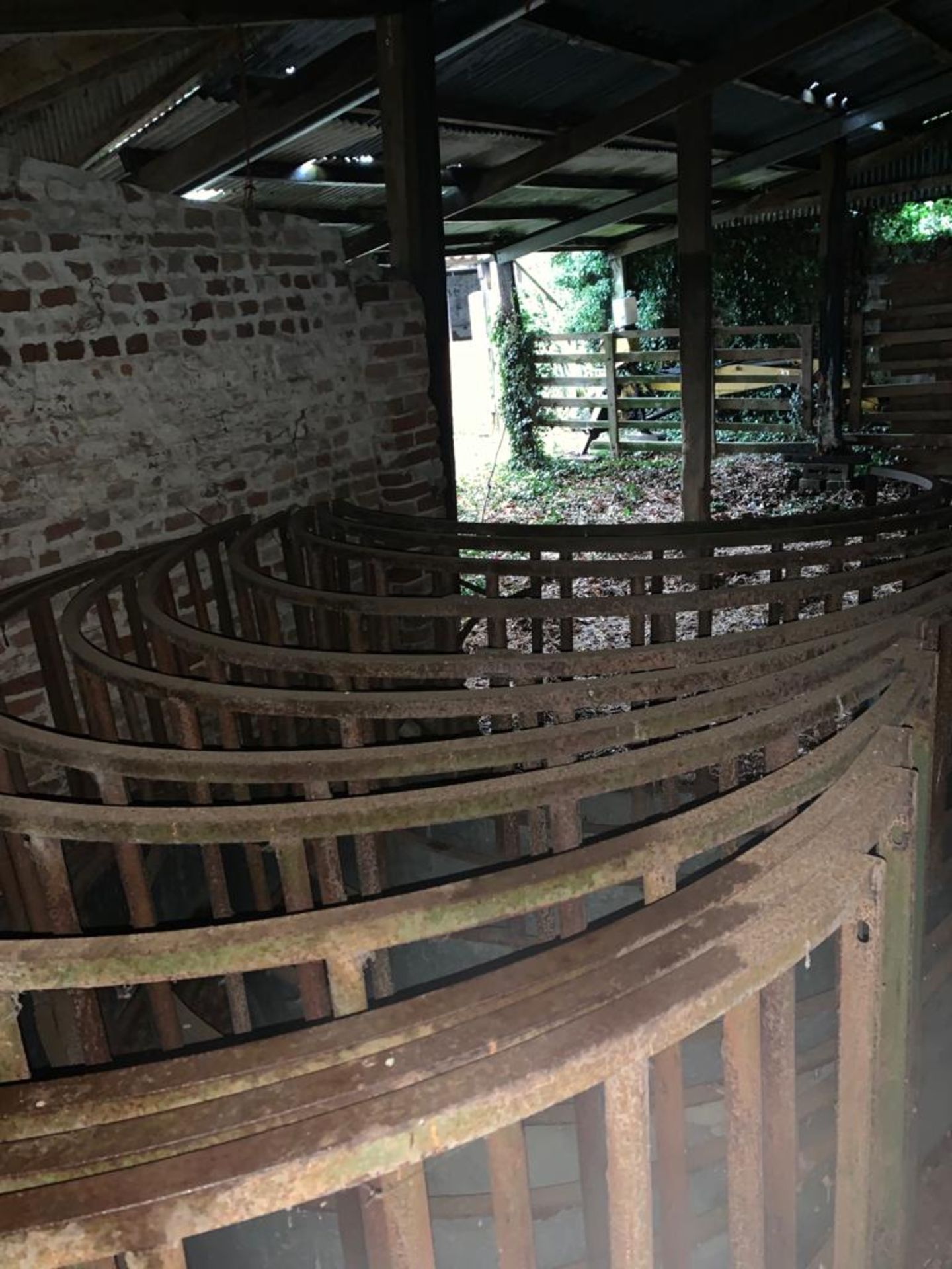 5 Cattle rings (10 sides). Stored near Bungay. - Image 3 of 5