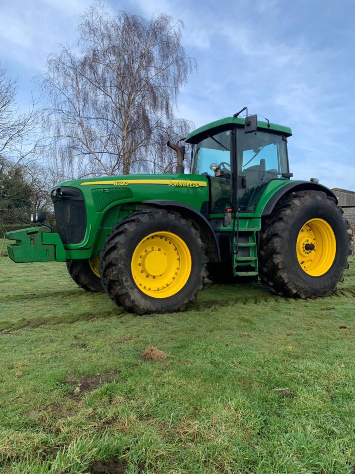 John Deere 8320, 2003, 9,314 hours, new tyres, full Trimble GPS, powershift gearbox, 1,