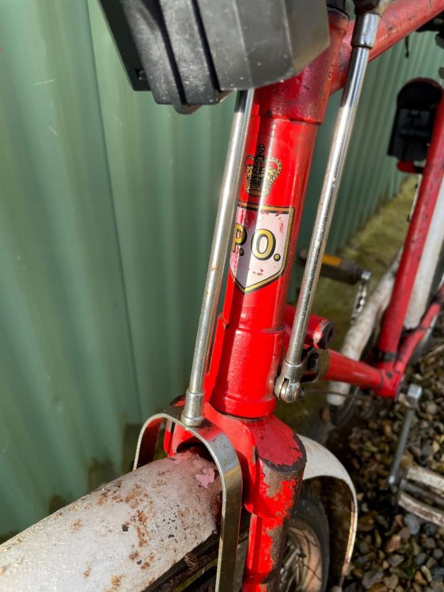 Vintage Post Office Bicycle. Stored near Woodbridge, Suffolk. No VAT on this lot. - Image 4 of 4