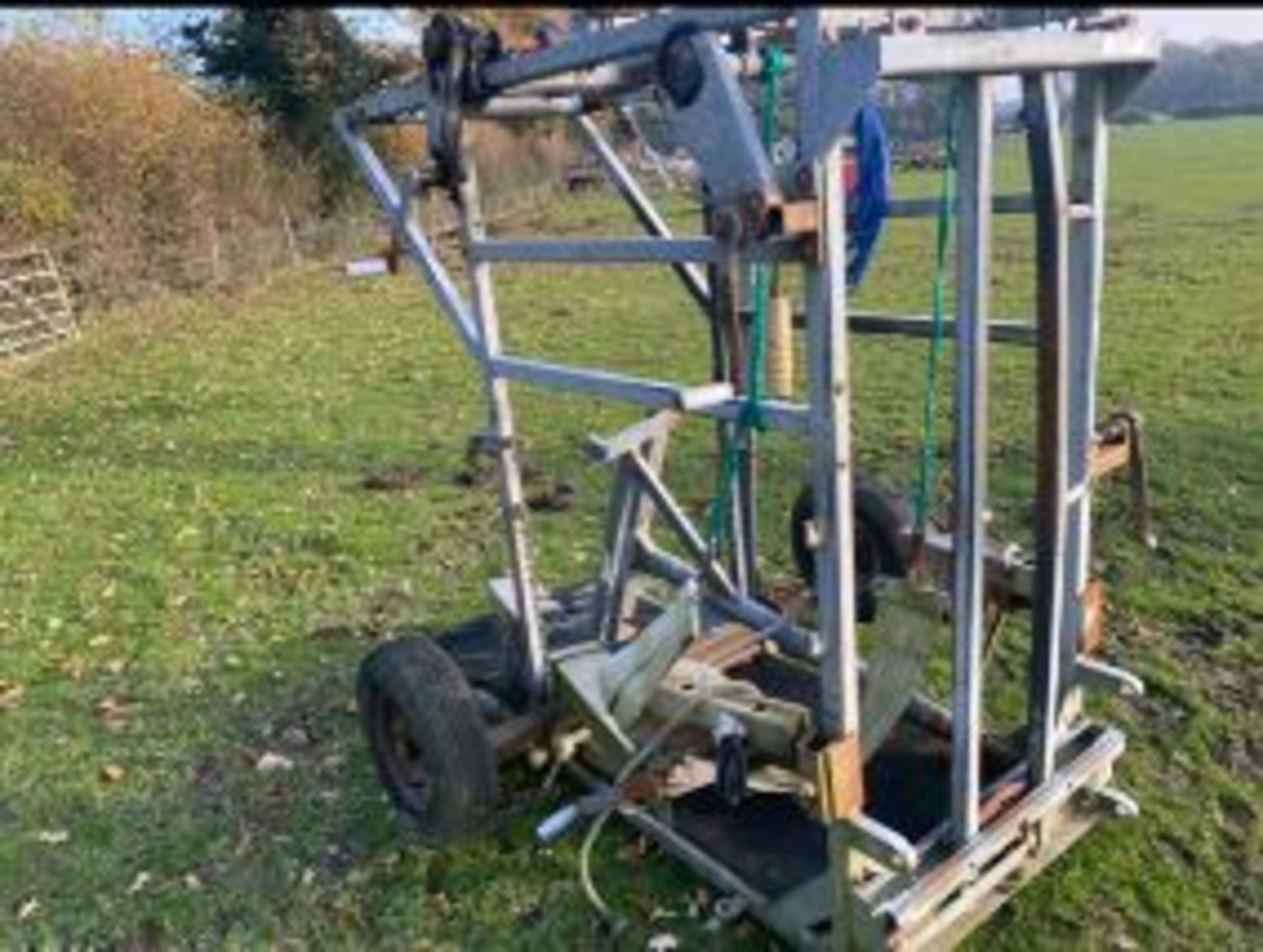 Wopa foot trimming crush with winch and tow kit. Stored near Goring Heath, Reading. - Image 2 of 2