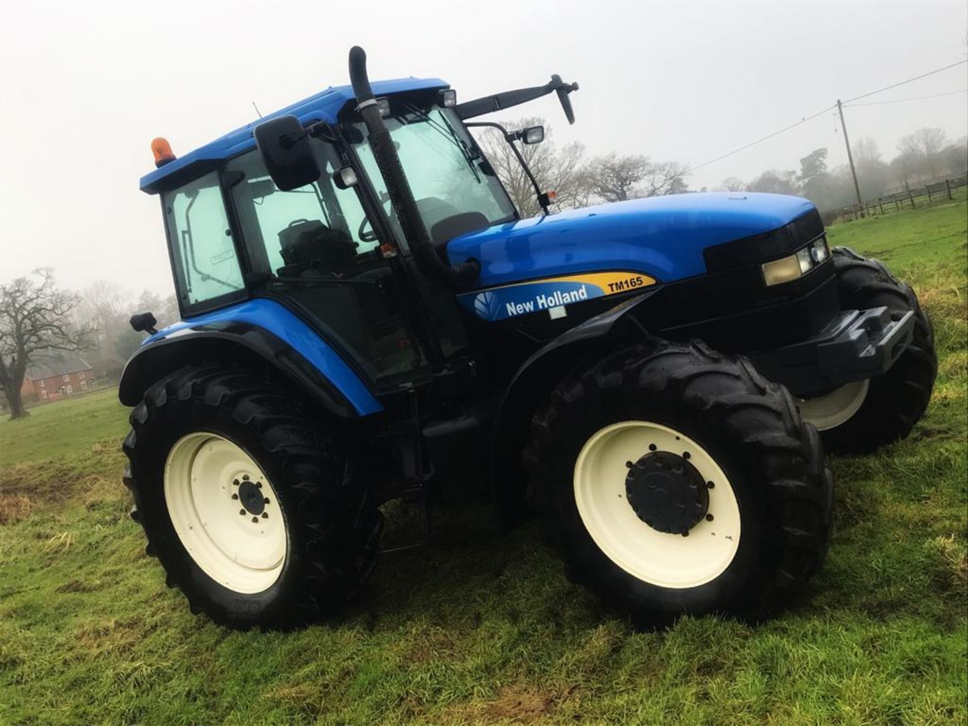 New Holland TM165 Tractor, 2000, Reg: X859 XEX, diesel, Hours: 3,972,