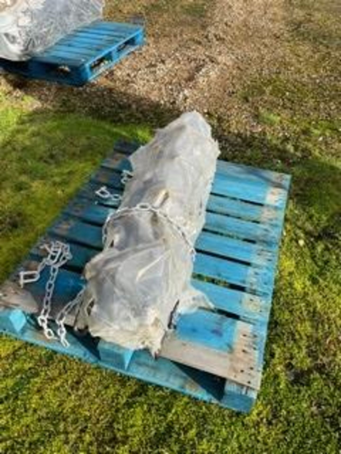 Chain Harrow - drag 4ft x 5ft, 3 way pull, BRAND NEW. Stored near Woodbridge, Suffolk.