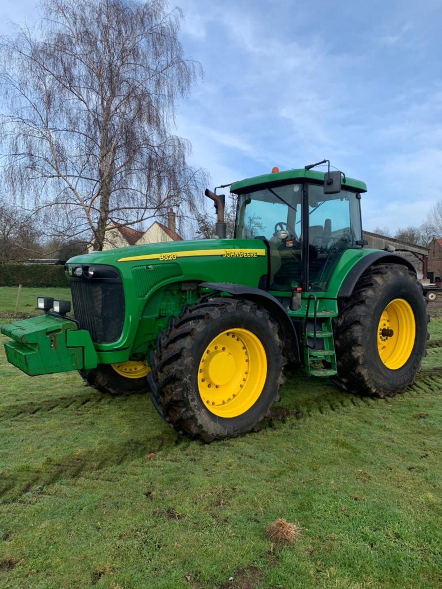 John Deere 8320, 2003, 9,314 hours, new tyres, full Trimble GPS, powershift gearbox, 1, - Image 2 of 11