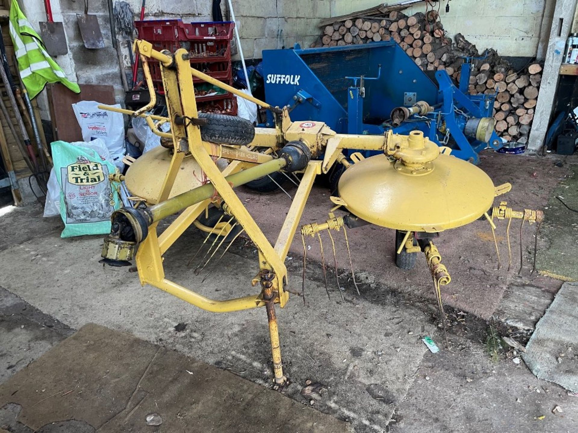 New Holland Sperry Hay Turner c/w instruction book and parts book. Stored near Woodbridge, Suffolk. - Image 2 of 3