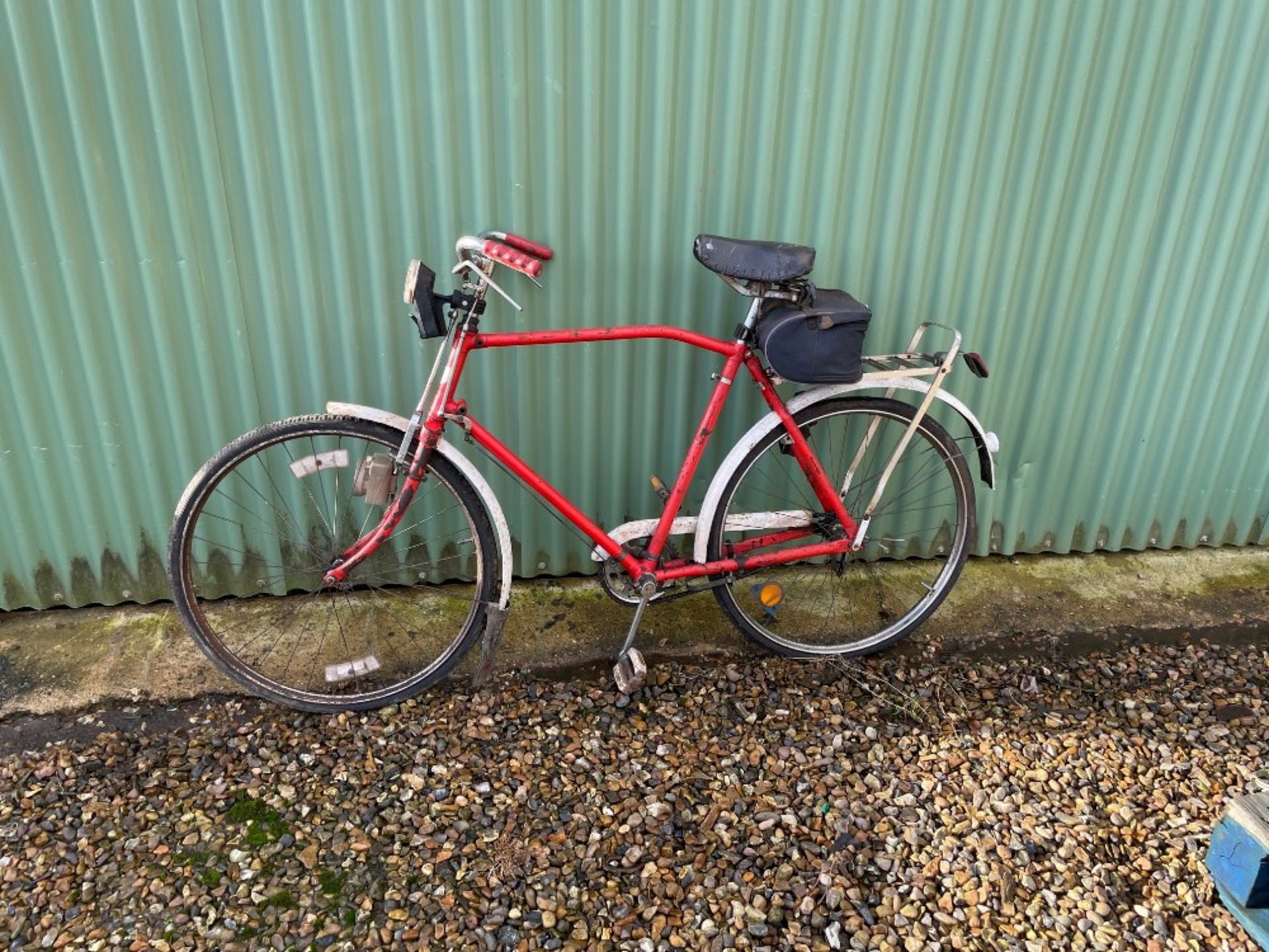 Vintage Post Office Bicycle. Stored near Woodbridge, Suffolk. No VAT on this lot.