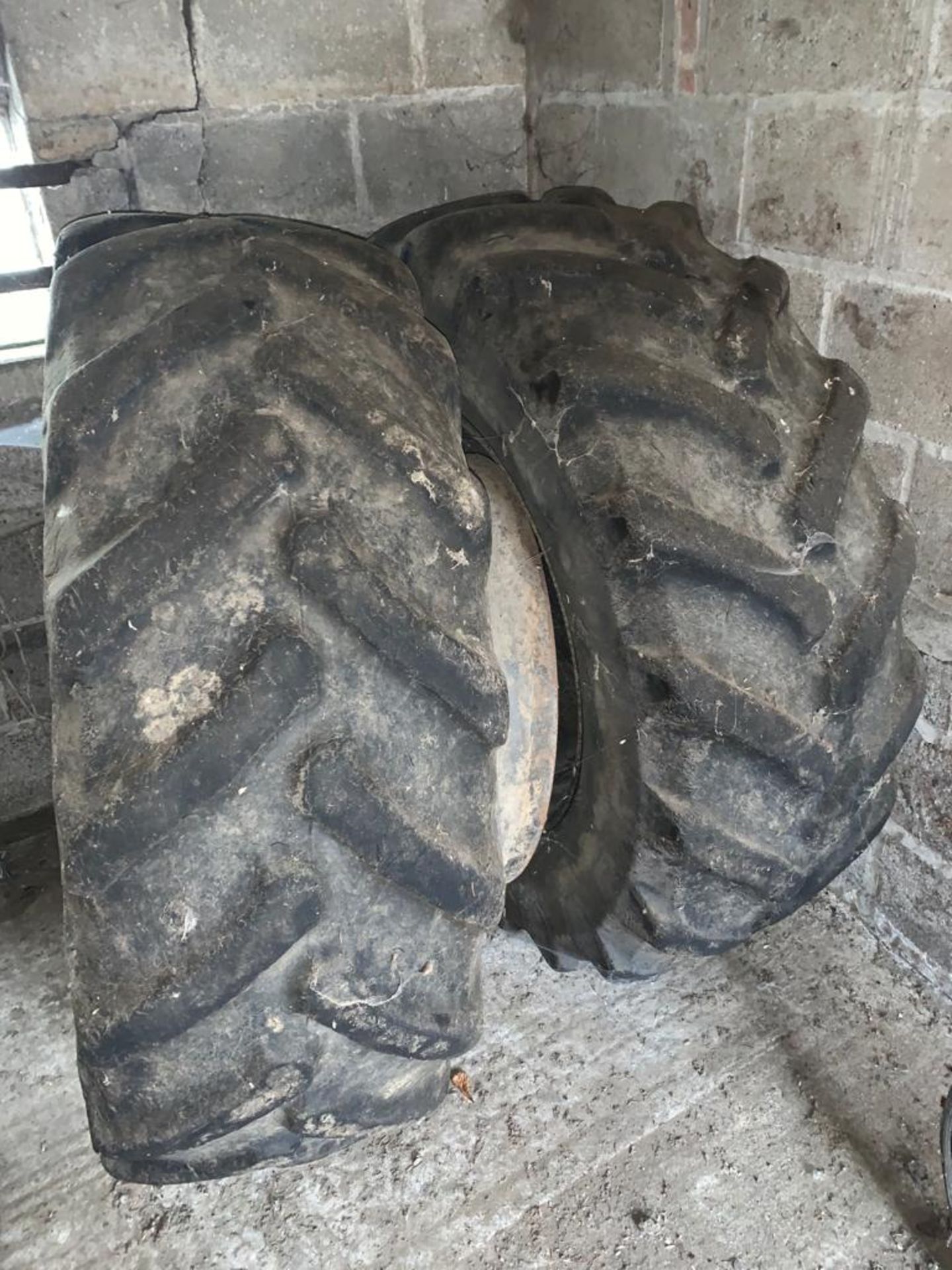 Stocks, Pirelli - 480/70/R30. Stored near Bungay.