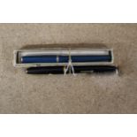 Two Conway Stewart ink pens (one in box as found),