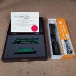 A wooden cased limited edition 'Lord Nelson' by Bachmann with a nu-cast Southern Railway N15X