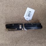Two Watermans fountain pens with 14ct gold nibs plus a Swan Mable Todd with a 14ct gold nib