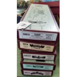 "As new" old shop stock by Britains Toy Soldiers range, five boxes 8801, 8891, 8822,
