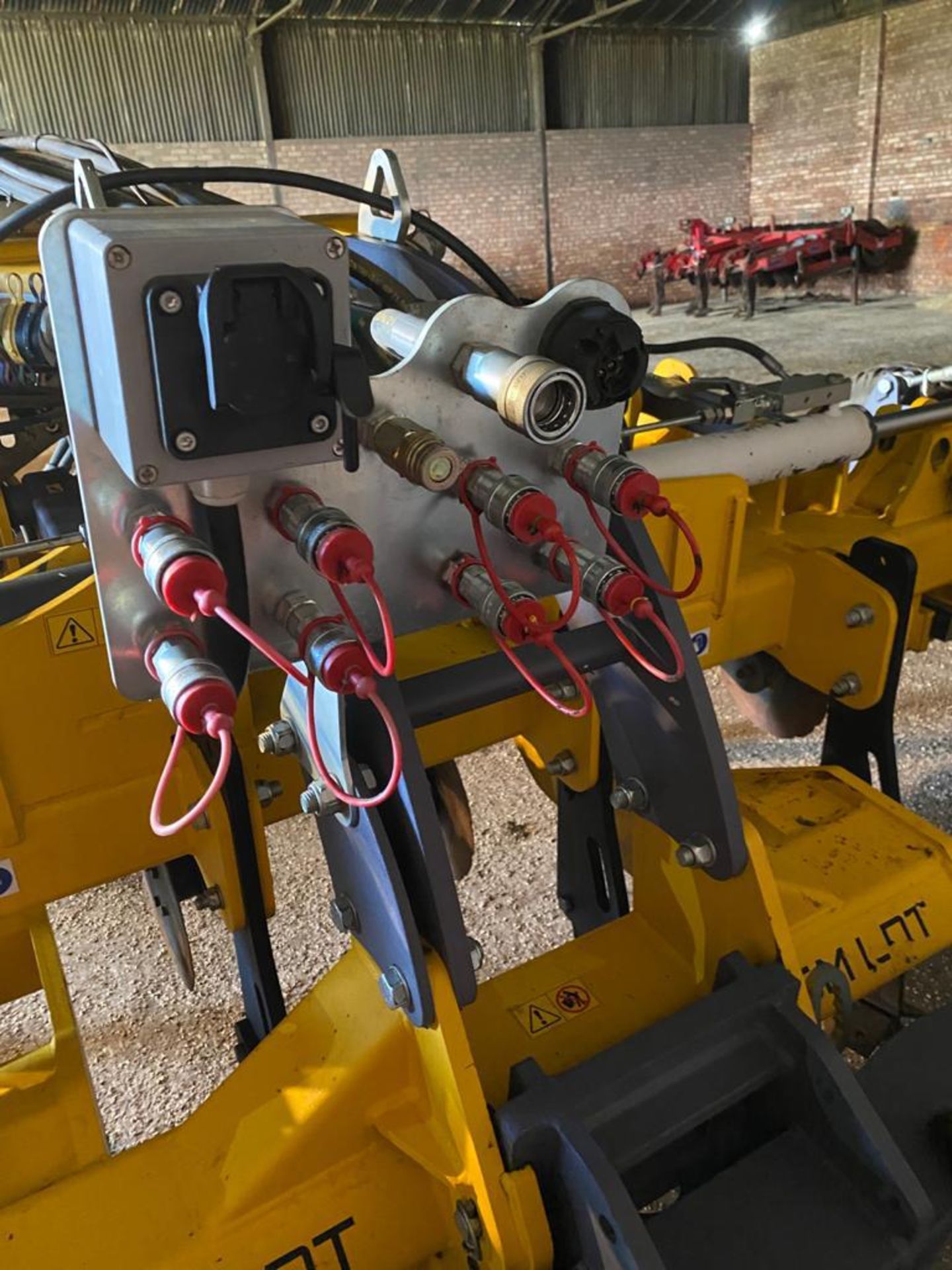 2019 6m Grange Tool Bar, rear two point linkage and drawbar option. - Image 6 of 10