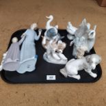 Eight assorted figures by Nao