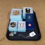A selection of Halcyon Days enamels including British Museum Licenced,