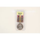A Q.S.A. medal to 7948 Pte.E.Chandler., 40th Coy 10th Impl.Yeo.